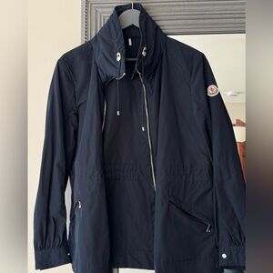 Moncler Navy Blue Windbreaker